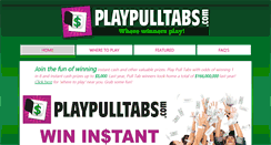 Desktop Screenshot of playpulltabs.com